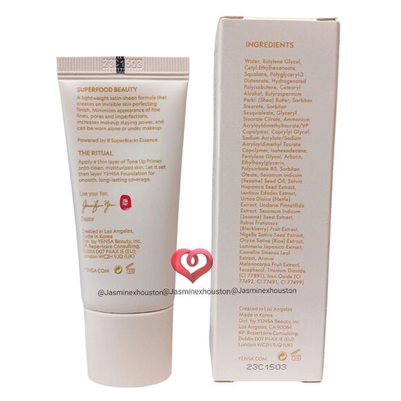 🎉2•$20/3•$28🎉YENSA BEAUTY Tone Up Essential Glow Blurring + Brightening Primer - Picture 9 of 10